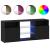Dulap TV cu LED stejar negru 120x30x50 cm lemn prelucrat GartenMobel Dekor