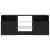 Dulap TV cu LED stejar negru 120x30x50 cm lemn prelucrat GartenMobel Dekor