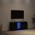 Dulap TV cu LED stejar negru 120x30x50 cm lemn prelucrat GartenMobel Dekor