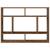 Raft de perete, lemn vechi, 75x16x55 cm, lemn prelucrat GartenMobel Dekor