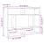 Raft de perete, lemn vechi, 75x16x55 cm, lemn prelucrat GartenMobel Dekor