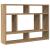Raft de perete, stejar artizanal, 75x16x55 cm, lemn prelucrat GartenMobel Dekor