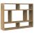 Raft de perete, stejar artizanal, 75x16x55 cm, lemn prelucrat GartenMobel Dekor