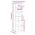 Pantofare, 2 buc., stejar negru, 25x27x102 cm, lemn prelucrat GartenMobel Dekor