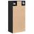 Dulap montat pe perete, stejar negru, 32x20x67cm lemn prelucrat GartenMobel Dekor