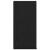 Dulap montat pe perete, stejar negru, 32x20x67cm lemn prelucrat GartenMobel Dekor