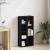 Bibliotecă, stejar negru, 50x25x104 cm, lemn prelucrat GartenMobel Dekor
