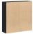Bibliotecă, stejar negru, 98x29x97,5 cm, lemn prelucrat GartenMobel Dekor