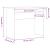Birou, stejar negru, 90x50x74 cm, lemn prelucrat GartenMobel Dekor