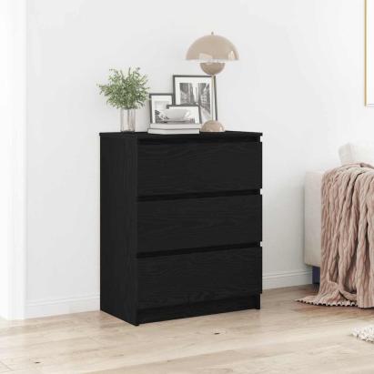 Servantă, stejar negru, 60x35x76 cm, lemn prelucrat GartenMobel Dekor