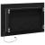 Oglindă de baie cu lumini LED, stejar negru, 60x8,5x37 cm GartenMobel Dekor
