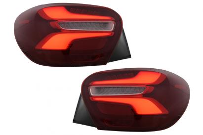 Stopuri LED Mercedes A-Class W176 (2013-08.2015) Facelift Design Rosu cu Semnal Dinamic Performance AutoTuning