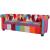 Canapea Chesterfield, cu 3 locuri, material textil GartenMobel Dekor