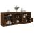 Dulap cu lumini LED, stejar maro, 181,5x37x67 cm GartenMobel Dekor