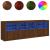 Dulap cu lumini LED, stejar maro, 202x37x67 cm GartenMobel Dekor