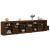Dulap cu lumini LED, stejar maro, 283x37x67 cm GartenMobel Dekor