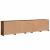 Dulap cu lumini LED, stejar fumuriu, 283x37x67 cm GartenMobel Dekor