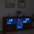 Servantă cu lumini LED, stejar maro, 162x37x67 cm GartenMobel Dekor