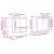Set mobilier de baie, 2 piese, gri sonoma, lemn prelucrat GartenMobel Dekor