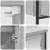 Set mobilier de baie, 2 piese, gri sonoma, lemn prelucrat GartenMobel Dekor