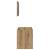 Set mobilier de baie, 2 piese, stejar artizanal, lemn prelucrat GartenMobel Dekor