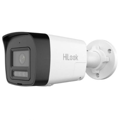 Camera supraveghere IP Hikvision HiLook IPC-B160HAP-LUF/SL, 6MP, 2.8mm, PoE, Iluminare duala 30m, Alarma, Microfon si difuzor, IP67 SafetyGuard Surveillance