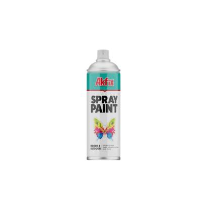 Spray vopsea Akfix  Negru Lucios  400ml Cod: RAL9005 Automotive TrustedCars