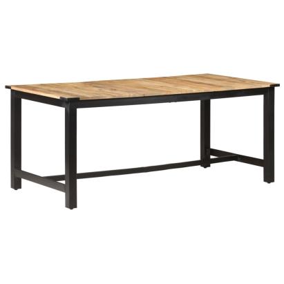 Masă de bucătărie, 180x90x76 cm, lemn masiv de mango nefinisat GartenMobel Dekor