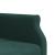 Canapea extensibilă în formă de L verde 271x140x70 cm catifea GartenMobel Dekor