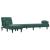 Canapea extensibilă în formă de L verde 260x140x70 cm catifea GartenMobel Dekor
