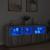 Dulap cu lumini LED, gri sonoma, 162x37x67 cm GartenMobel Dekor