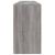 Dulap cu lumini LED, gri sonoma, 162x37x67 cm GartenMobel Dekor