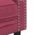 Set canapele Chesterfield perne rulou 3 piese roșu vin catifea GartenMobel Dekor