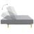 Set de canapele, 2 piese, gri deschis, material textil GartenMobel Dekor