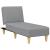 Set de canapele, 2 piese, gri deschis, material textil GartenMobel Dekor