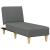 Set de canapele, 2 piese, gri închis, material textil GartenMobel Dekor