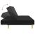 Set de canapele, 2 piese, negru, material textil GartenMobel Dekor