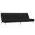 Set de canapele, 2 piese, negru, material textil GartenMobel Dekor
