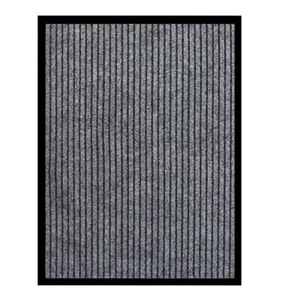 Covoraș de ușă, gri cu dungi, 60x80 cm GartenMobel Dekor