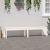 Bancă grădină 2 locuri, alb, 203,5x44x45 cm, lemn masiv de pin GartenMobel Dekor