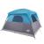 Cabină cort de camping, 4 persoane, albastru, impermeabil GartenMobel Dekor