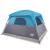 Cabină cort de camping, 4 persoane, albastru, impermeabil GartenMobel Dekor