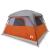 Cabină cort de camping, 4 persoane, portocaliu, impermeabil GartenMobel Dekor