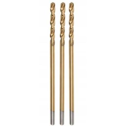 Burghiu pentru metal, nitrura de titan, 3 buc, 1.5 mm, Jufisto GartenVIP DiyLine