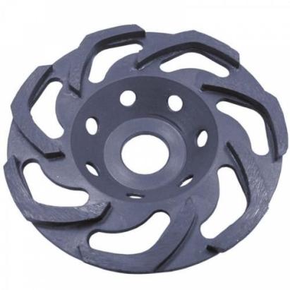 Disc diamantat premium, beton, slefuire uscata, segmenti "S", 125 mm, Dedra GartenVIP DiyLine