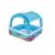 Piscina gonflabila pentru copii, patrata, cu acoperis, model coral, 147x147x122 cm, Bestway GartenVIP DiyLine