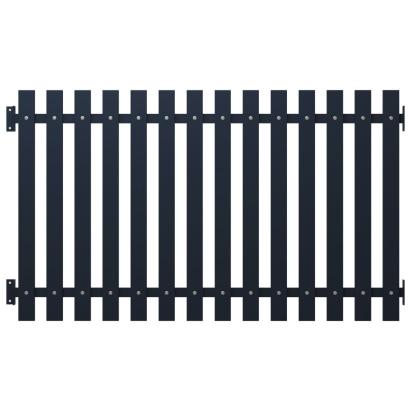Panou de gard antracit 170,5 x 75 cm oțel vopsit electrostatic GartenMobel Dekor