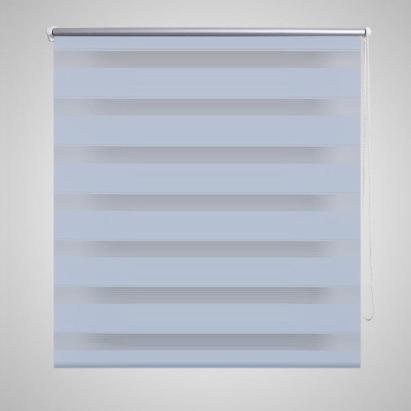 Jaluzea tip zebra, 70 x 120 cm, alb GartenMobel Dekor