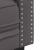 Set canapele Chesterfield cu 3 locuri, gri, piele eco. GartenMobel Dekor
