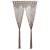 Perdea macrame, gri taupe,140 x 240 cm, bumbac GartenMobel Dekor